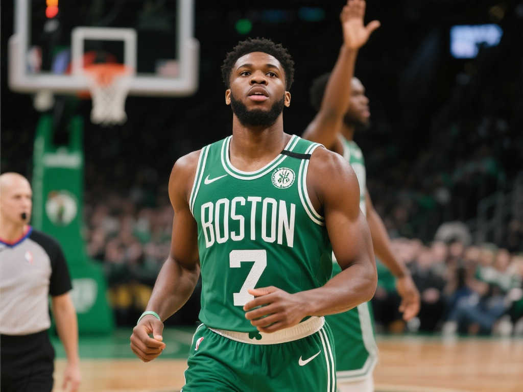 惊艳!杰伦-布朗半场7投16中砍17分6板2断 正负值+15领跑全队 惊艳!杰伦-布朗半场7投16中砍17分6板2断 正负值+15领跑全队